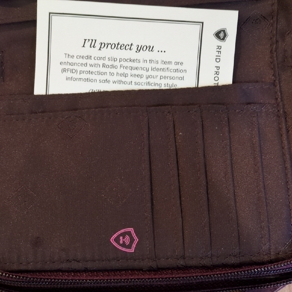 Vera Bradley Multicolor Floral Wristlet - Picture 8 of 8